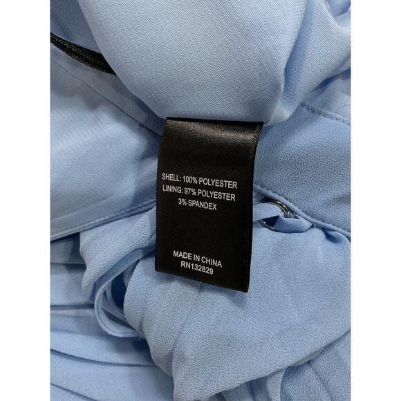 Michael Costello Light Blue Gown - Picture 5 of 5